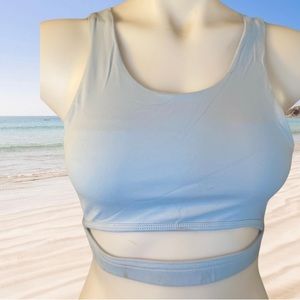 Athletic style swimsuit top. Women’s size 10. NWOT